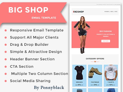 Big Shop Email Template