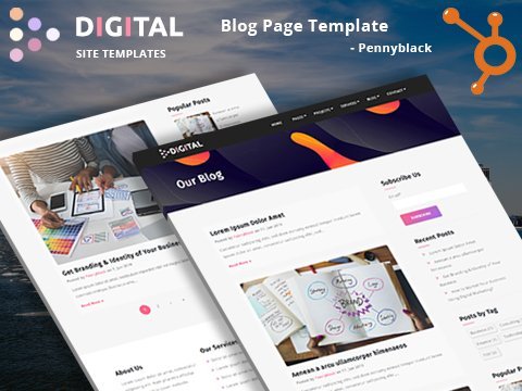 Digital Agency – Blog Templates