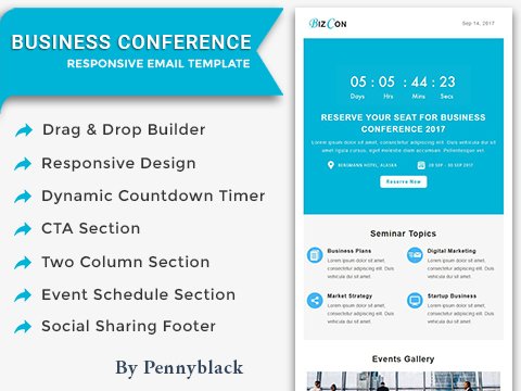 Business Conference Email Template