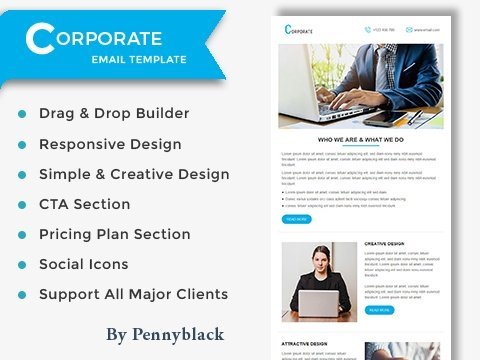 Corporate Responsive Email Template