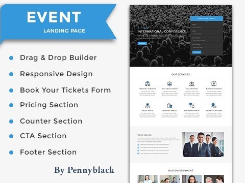 Event – Page Template