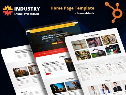 Industry – Home Page – Video Background Banner