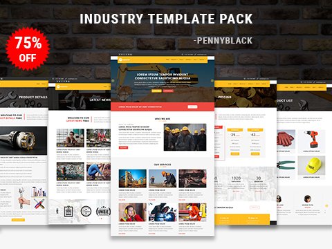 Industry – Template Pack