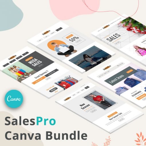 Sales Pro   Canva Templates Bundle   Pennyblack Templates