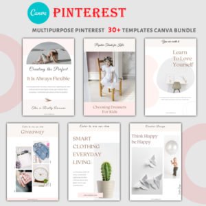 Pinterest   Multipurpose Canva Templates Bundle   Pennyblack Templates