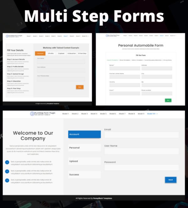 Divi Multi Step Forms Plugin For Contact Form 7