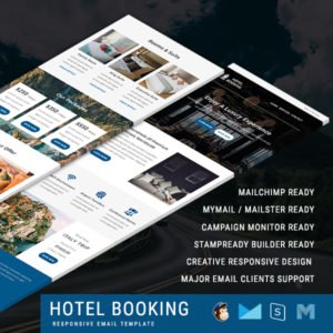 Hotel Booking - Multipurpose Responsive Email Template - Pennyblack ...